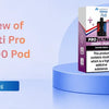 Hayati Pro Ultra 25000 prefilled pod kit box of 5, dual tank rechargeable vape