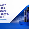 Lost Mary Nera 30K prefilled pod kit review, curved Fullview display and box of 5