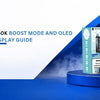 Pyne Pod Click 50K Boost Mode and OLED Display Guide Banner