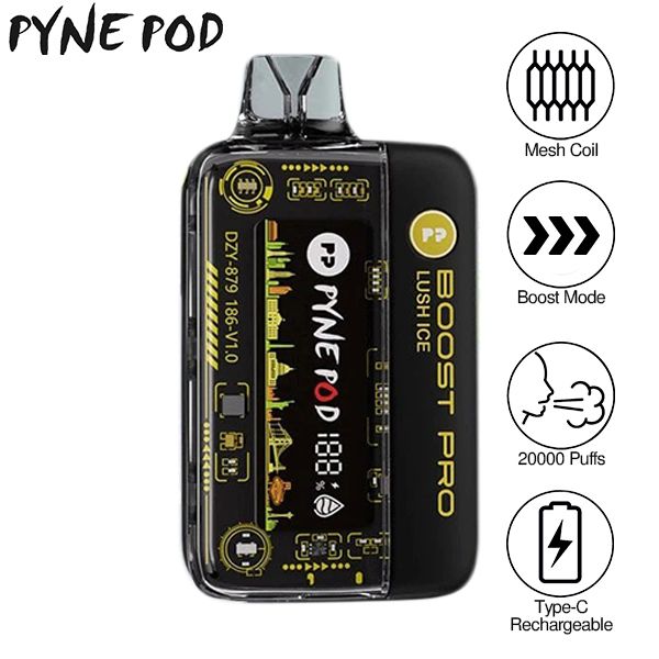 Pyne Pod Boost Pro 20000 Puffs Disposable Vape - Flavour