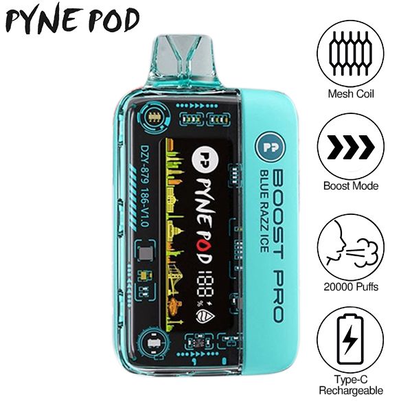 Pyne Pod Boost Pro 20000 Puffs Disposable Vape - Flavour