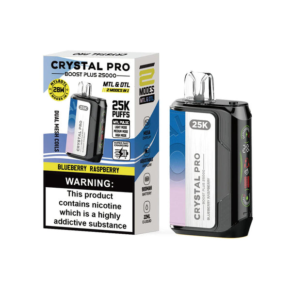 Crystal Pro Boost Plus 25000 Puffs