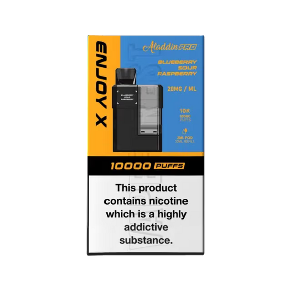 Aladdin Pro Enjoy X 10000 Prefilled Replacement Pods - Box of 5
