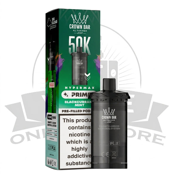 Box Of 5 Blackcurrant Mint Al Fakher 50K Pod