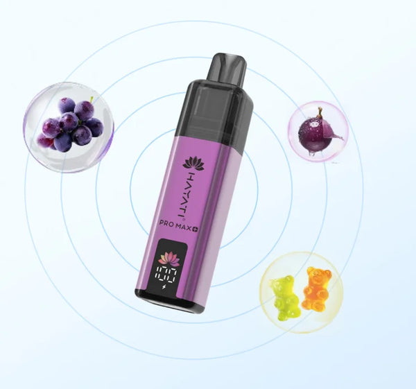 Hayati Pro Max+ 4000 Puff Prefilled Pod Kit - Box of 5