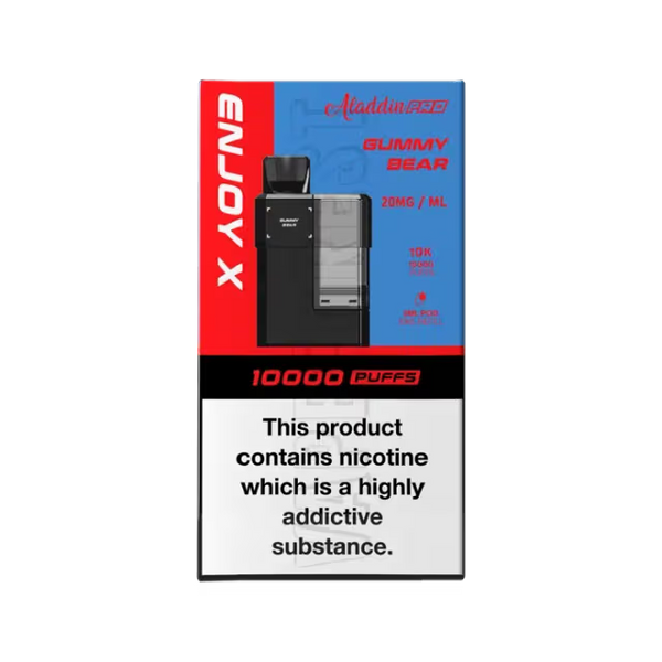 Aladdin Pro Enjoy X 10000 Prefilled Replacement Pods - Box of 5