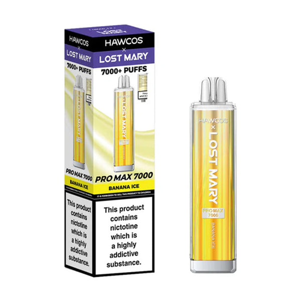 Hawcos x Lost Mary Pro Max 7000 Puffs Vape - Box of 10 - Flavour