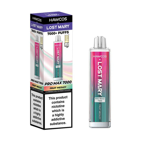 Hawcos x Lost Mary Pro Max 7000 Puffs Vape - Box of 10 - Flavour