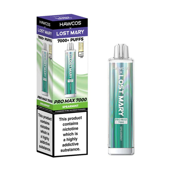 Hawcos x Lost Mary Pro Max 7000 Puffs Vape - Box of 10 - Flavour