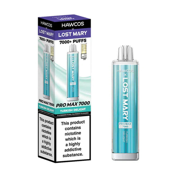 Hawcos x Lost Mary Pro Max 7000 Puffs Vape - Box of 10 - Flavour