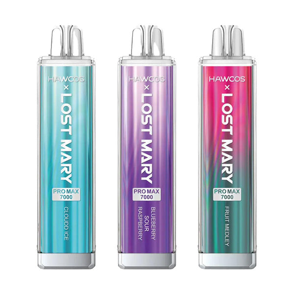 Hawcos x Lost Mary Pro Max 7000 Puffs Vape - Box of 10