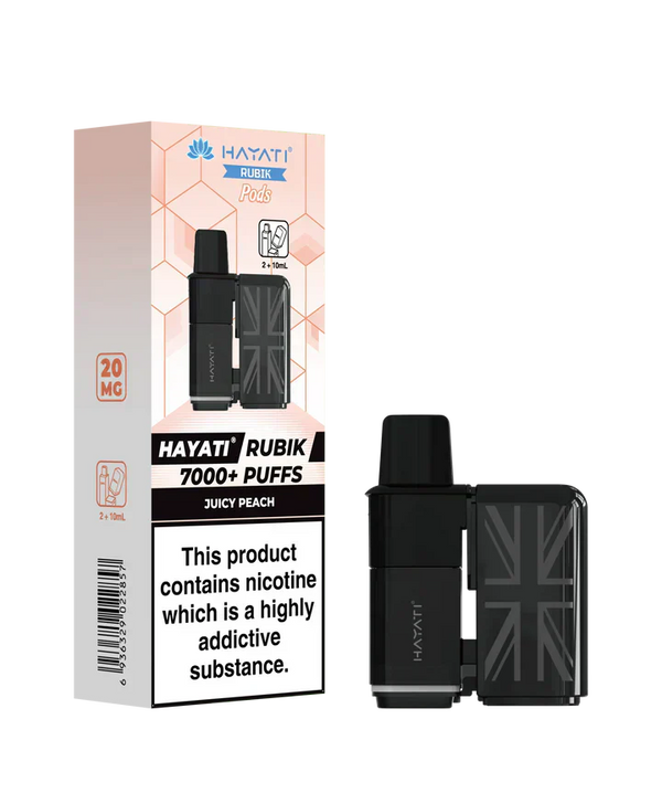 Hayati Rubik 7K Prefilled Refill Replacement Pods - Box of 5