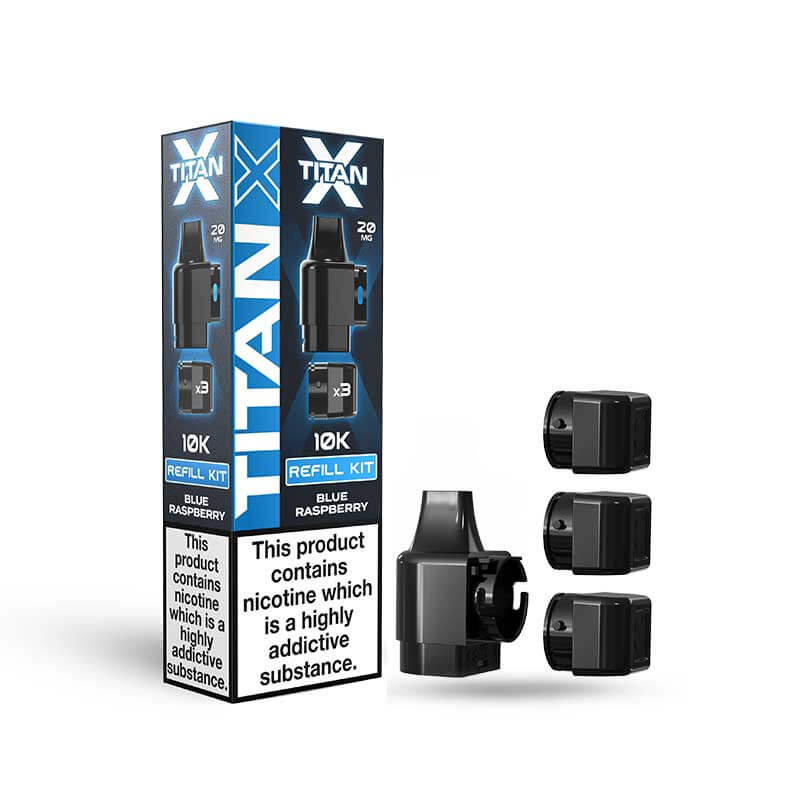 Titan X 10K Prefilled Replacement Pods
