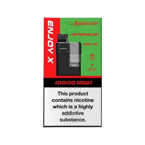 Aladdin Pro Enjoy X 10000 Prefilled Replacement Pods - Box of 5