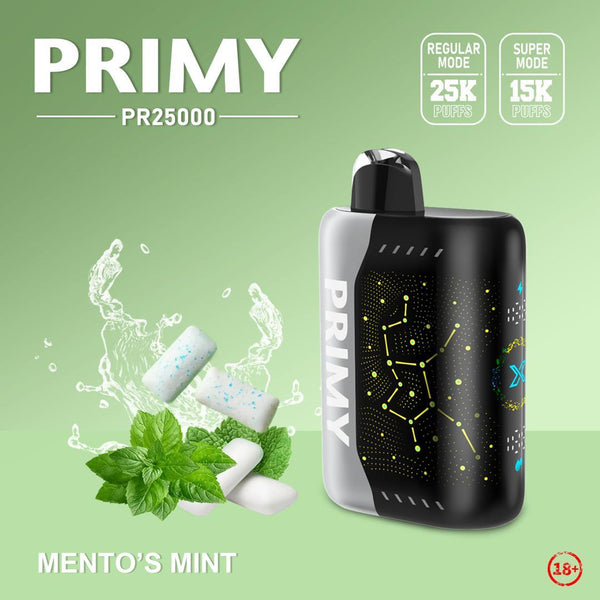 Primy PR25000 Puffs Vape Pod Kit - Box of 5