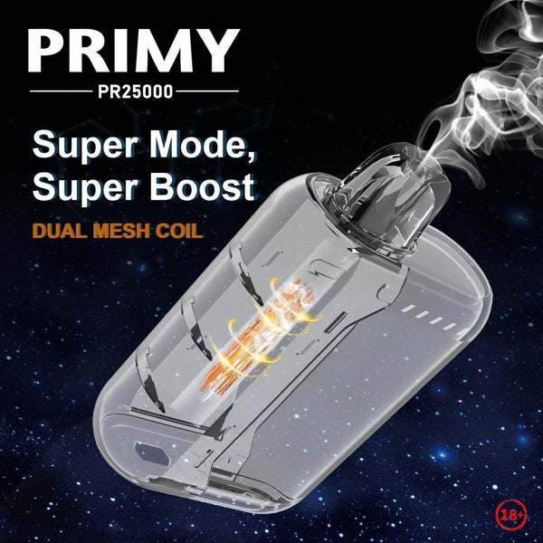 Primy PR25000 Puffs Vape | Box of 5 | Flavours