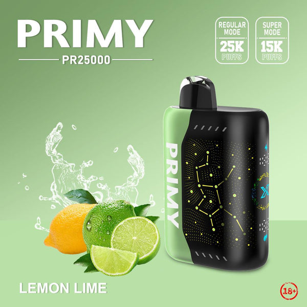 Primy PR25000 Puffs Vape Pod Kit - Box of 5