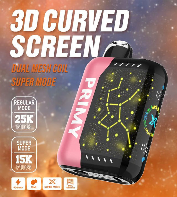 Primy PR25000 Puffs Vape | Box of 5