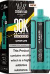 Al Fakhar prefilled pod kit pack of 5 displaying product details & flavour lemon lime