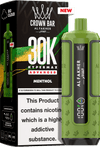 Al Fakhar prefilled pod kit pack of 5 displaying product details & flavour menthol