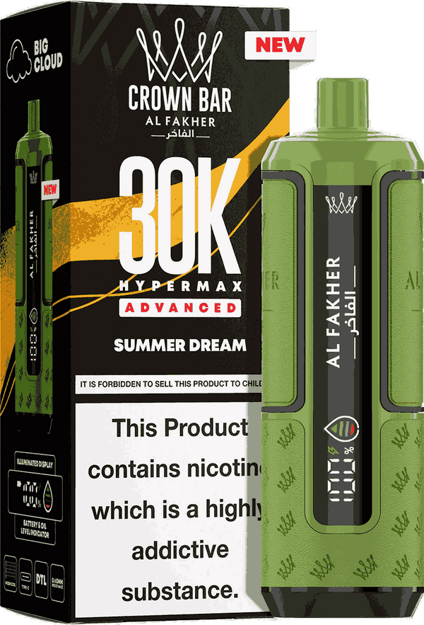 Al Fakhar prefilled pod kit pack of 5 displaying product details & flavour summer dream