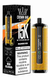 Al Fakher Crown Bar Hypermax 15k Puffs Vape - Box of 5 - with Mango Ice Flavour