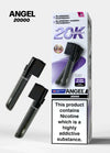 Angel 20000 Puffs Prefilled Pods Box of 5, Blueberry Raspberry, Blueberry Cherry Cranberry Flavour