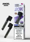 Angel 20000 Puffs Prefilled Pods Box of 5 Available In Dual Flavour