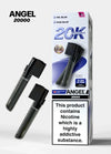 Angel 20000 Puffs Prefilled Pods Box of 5, Mr Blue, Mad Blue Flavour