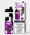 Angel 20k Prefilled Pod Kit Box of 5 - Blue Razz GB and Blueberry Cherry Cranberry available at UK Vaper Wholesale