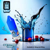 Aroma King Nic Salts 10ml E-liquids in 10 & 20 MG - Box of 10 - with Blue Raspberry Cherry flavour