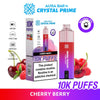 Crystal Prime Aura Bar 10000 Box of 5 - Prefilled Pod Kit - Flavour Cherry Berry available at UK Vaper Wholesale