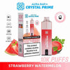 Crystal Prime Aura Bar 10000 Box of 5 - Prefilled Pod Kit - Flavour Strawberry Raspberry Ice available at UK Vaper Wholesale