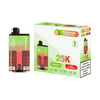 Aura Bar Twist 25000 Puffs by Crystal Prime - Box of 5 with Fresh Mint and Juicy Red Berries flavour