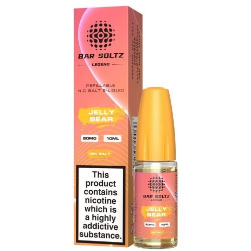 Bar Soltz Nic Salt 10ml Pack of 10 Available In Jelly Bear Flavour