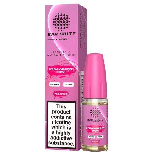 Bar Soltz Nic Salt 10ml Pack of 10 Available In Strawberry Kiwi Flavour