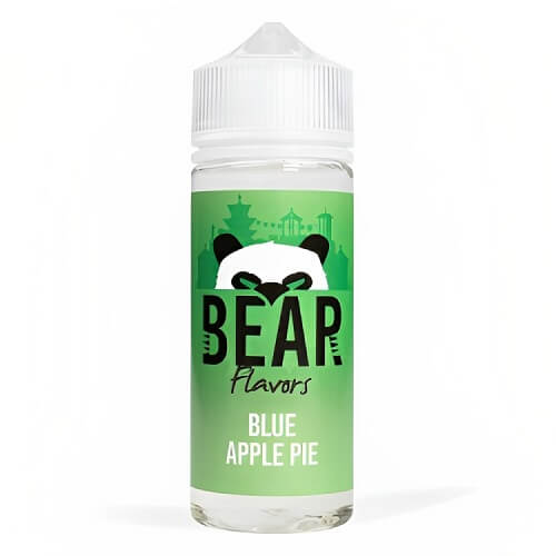 Bear Flavors Shortfill 100ml E Liquid, Blue Apple Pie Flavour