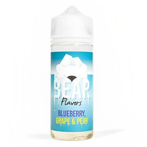 Bear Flavors Shortfill 100ml E Liquid, Blueberry Grape Pear Flavour