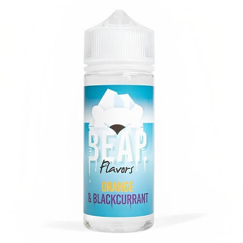 Bear Flavors Shortfill 100ml E Liquid, Orange Blackcurrant Flavour