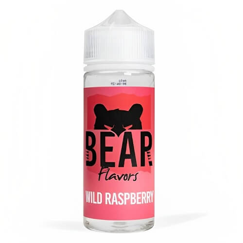 Bear Flavors Shortfill 100ml E Liquid, Wild Raspberry Flavour
