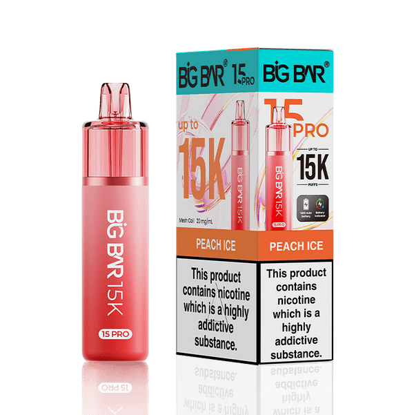 Big Bar 15000 Pro Vape Kit Box of 5 - Wholesale Price !
