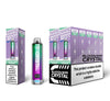 Bloody Crystal 10K Prefilled Pod kit featuring Box of 10 of flavour Blueberry Cherry Cranberry