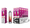Bloody Crystal 10K Prefilled Pod kit featuring Box of 10 of flavour Fizzy Cherry