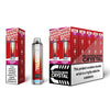 Bloody Crystal 10K Prefilled Pod kit featuring Box of 10 of flavour Strawberry Blast
