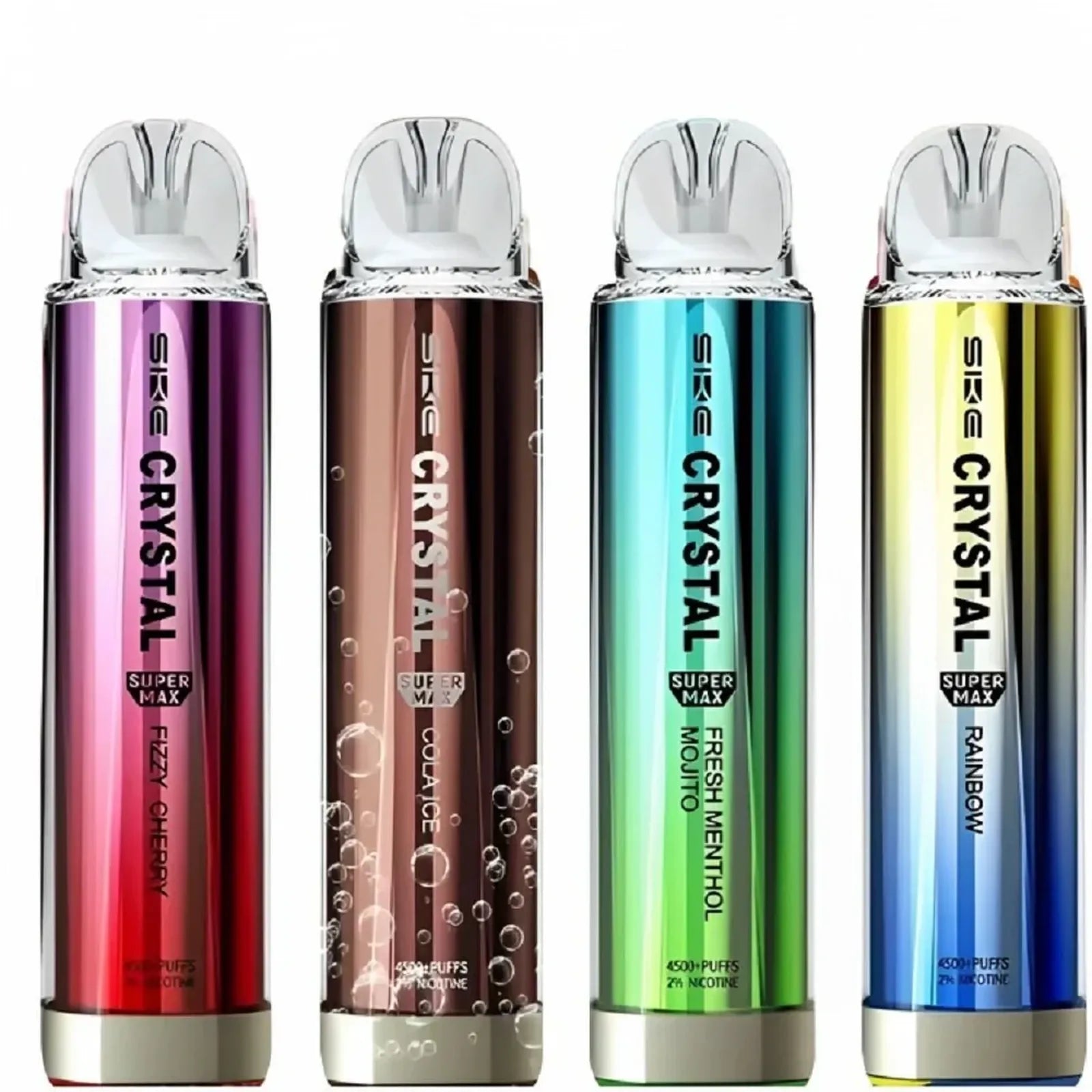 SKE Crystal 4500 Puffs Disposable Vape Kit | Box of 10 SKE Crystal 4500 Puffs Disposable Vape Kit | Box of 10