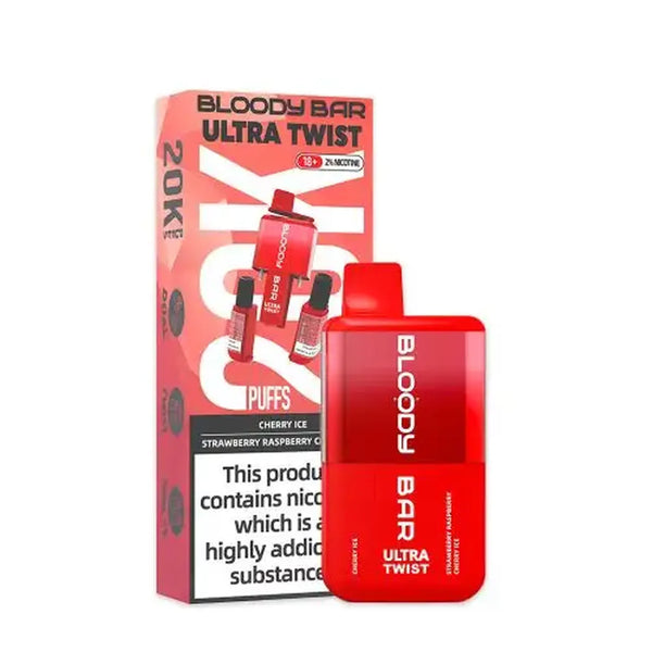 Bloody Bar Ultra Twist 20000 Puffs - Flavour