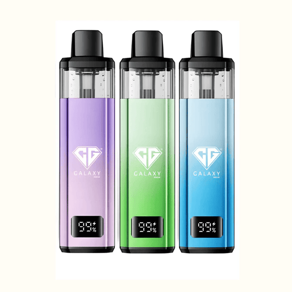 Crystal Galaxy Focus 6000 Vape Kit Box of 5 - Lemon Lime - vapeukwholesale