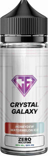 Crystal Galaxy Shortfill 100ml E - Liquid - Zero Nicotine with HoneyDew Watermelon Ice flavour