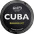 Cuba Nicotine Pouches Nicopods Pack of 10, Banana Hit Flavour