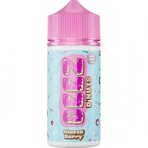 Deez D Nuts 100ml Shortfill E Liquid, Glazed berry Flavour